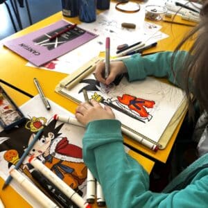 Atelier créatif dessin manga