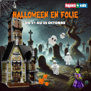 Construction LEGO thème Halloween