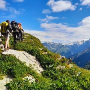 rando dans les alpes