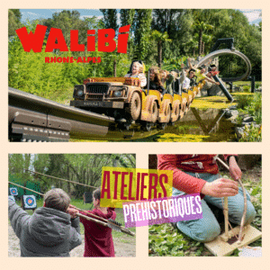 multi-fun Walibi et ateliers préhistoriques