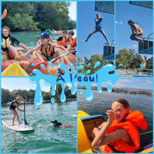 À l'eau ! Activités aquatiques (10-15 ans) Journées complètes AM&PM